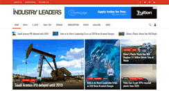 Desktop Screenshot of industryleadersmagazine.com